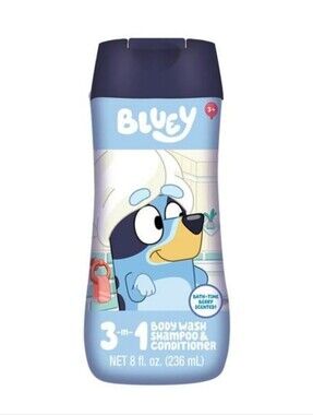 3-in-1 Kids Body Wash Shampoo & Conditioner - Blue
